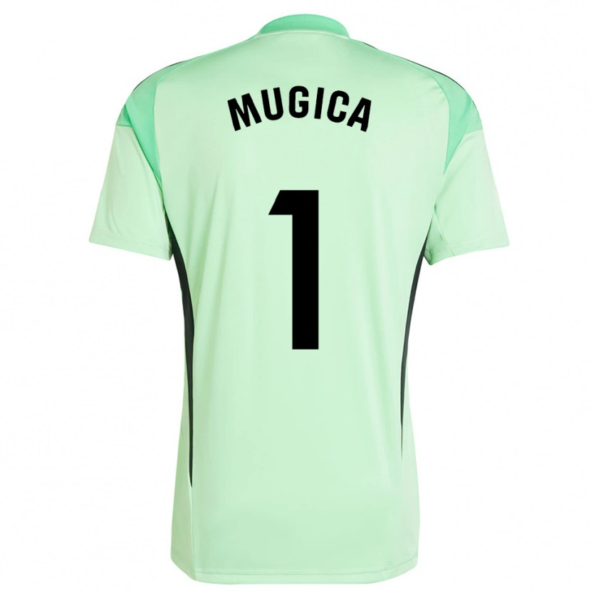 Danxen Mujer Camiseta Juan Múgica #1 Naranja Oscuro Negro Portero Equipación 2025/26 La Camisa México