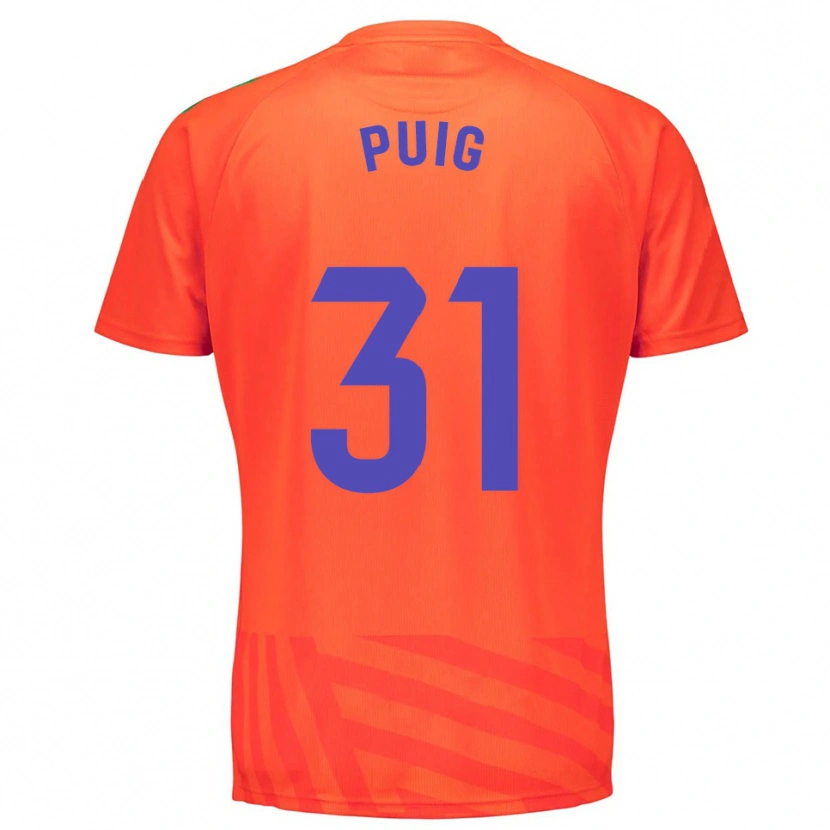 Danxen Mujer Camiseta Victor Puig #31 Rojo Azul Portero Equipación 2025/26 La Camisa México
