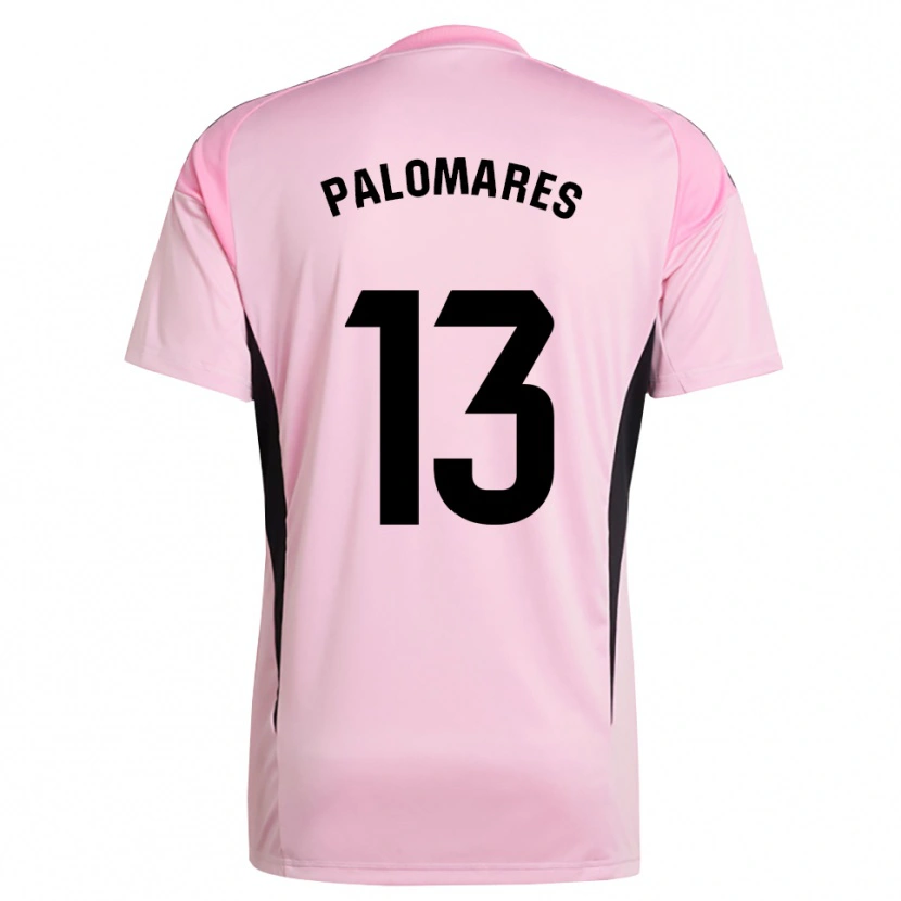 Danxen Mujer Camiseta Juanpa Palomares #13 Rosa Negro Portero Equipación 2025/26 La Camisa México