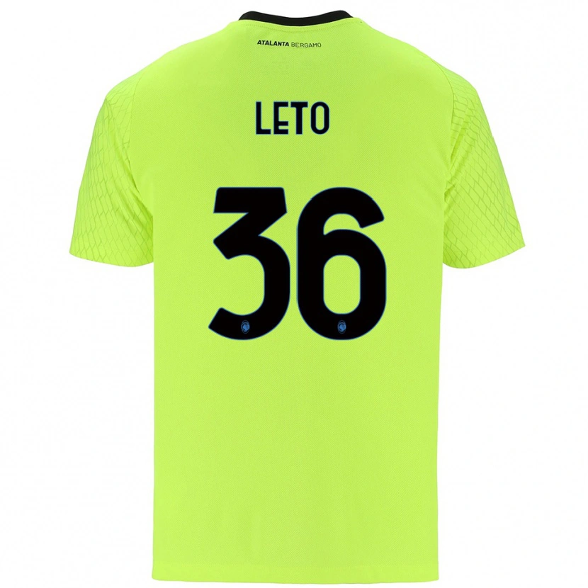 Danxen Mujer Camiseta Manuel Leto #36 Verde Amarillo Rojo Portero Equipación 2025/26 La Camisa México