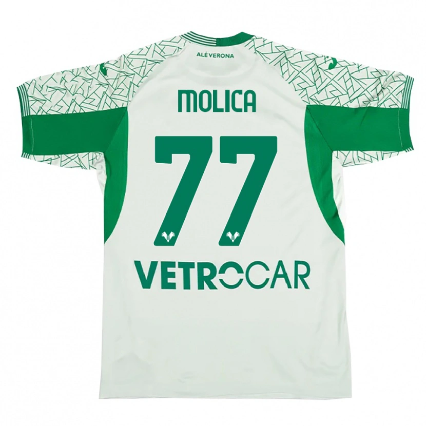 Danxen Mujer Camiseta Francesco Molica #77 Verde Rojo Portero Equipación 2025/26 La Camisa México