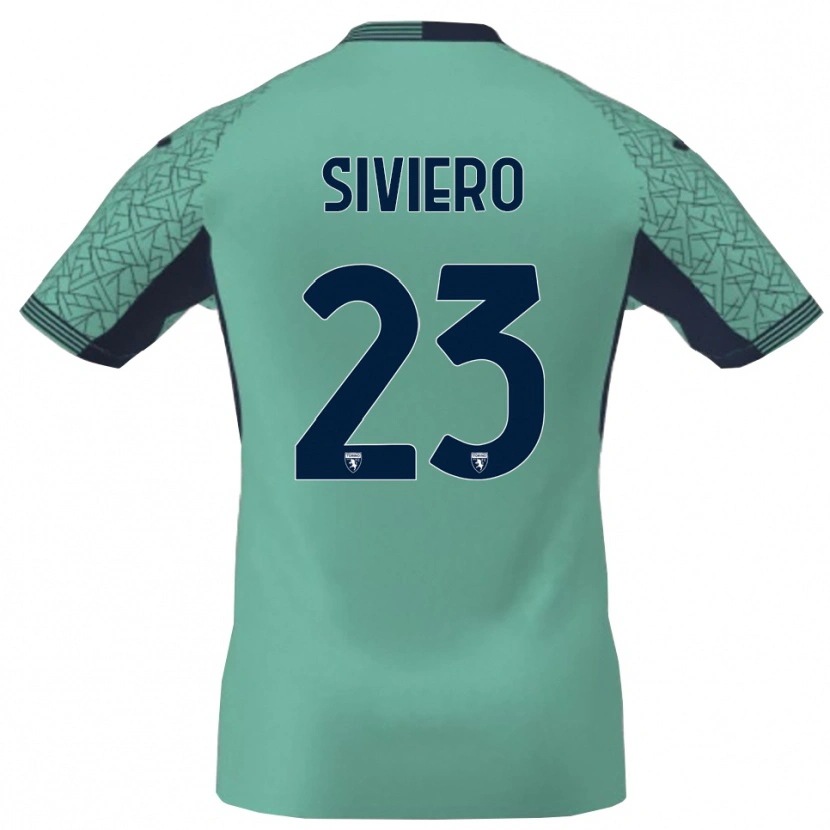 Danxen Mujer Camiseta Lapo Siviero #23 Laguna Azul Portero Equipación 2025/26 La Camisa México