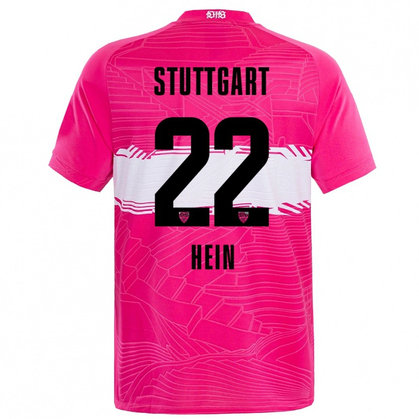 Danxen Mujer Camiseta Pia Hein #22 Rosa Profundo Negro Portero Equipación 2025/26 La Camisa México
