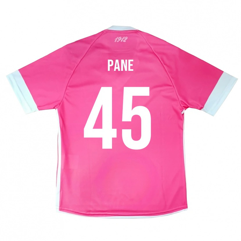 Danxen Mujer Camiseta Pasquale Pane #45 Rosa Intenso Blanco Portero Equipación 2025/26 La Camisa México