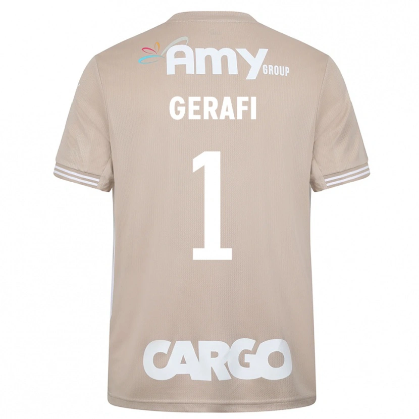 Danxen Mujer Camiseta Yoav Gerafi #1 Madera De Nogal Portero Equipación 2025/26 La Camisa México