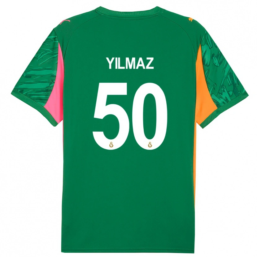 Danxen Mujer Camiseta Jankat Yılmaz #50 Verde Naranja Rosa Portero Equipación 2025/26 La Camisa México