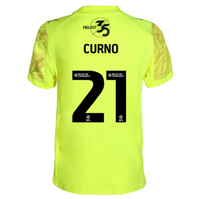 Danxen Mujer Camiseta Maddi Curno #21 Negro Verde Fluorescente Portero Equipación 2025/26 La Camisa México