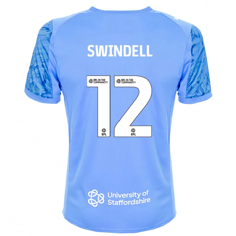 Danxen Mujer Camiseta Chloe Swindell #12 Azul Real Portero Equipación 2025/26 La Camisa México