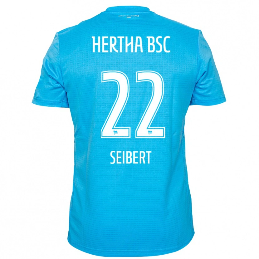 Danxen Mujer Camiseta Christian Seibert #22 Azul Claro Blanco Portero Equipación 2025/26 La Camisa México