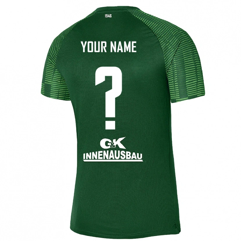 Danxen Mujer Camiseta Erzgebirge Aue Negro Verde Oscuro Portero Equipación 2025/26 La Camisa México