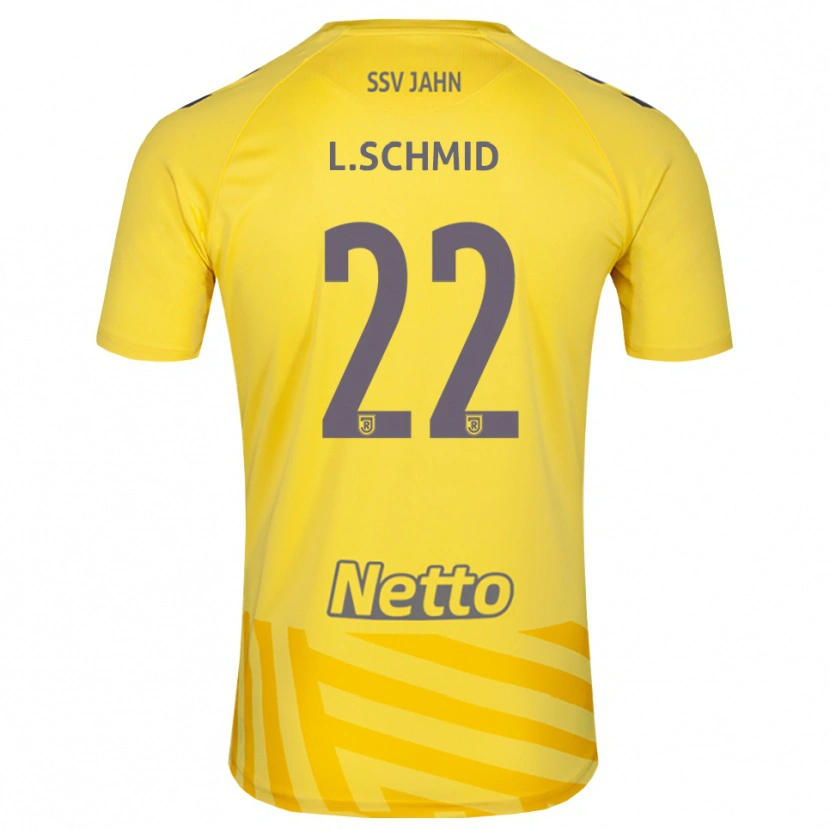 Danxen Mujer Camiseta Lenny Schmid #22 Gris Amarillo Portero Equipación 2025/26 La Camisa México
