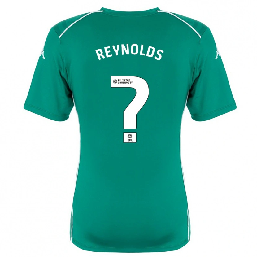 Danxen Mujer Camiseta Kerr Reynolds #0 Verde Blanco Portero Equipación 2025/26 La Camisa México