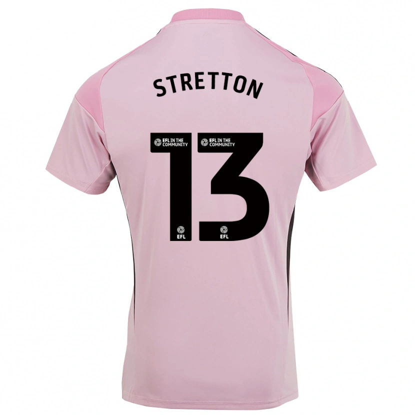 Danxen Mujer Camiseta Leo Stretton #13 Rosa Flor De Cerezo Portero Equipación 2025/26 La Camisa México