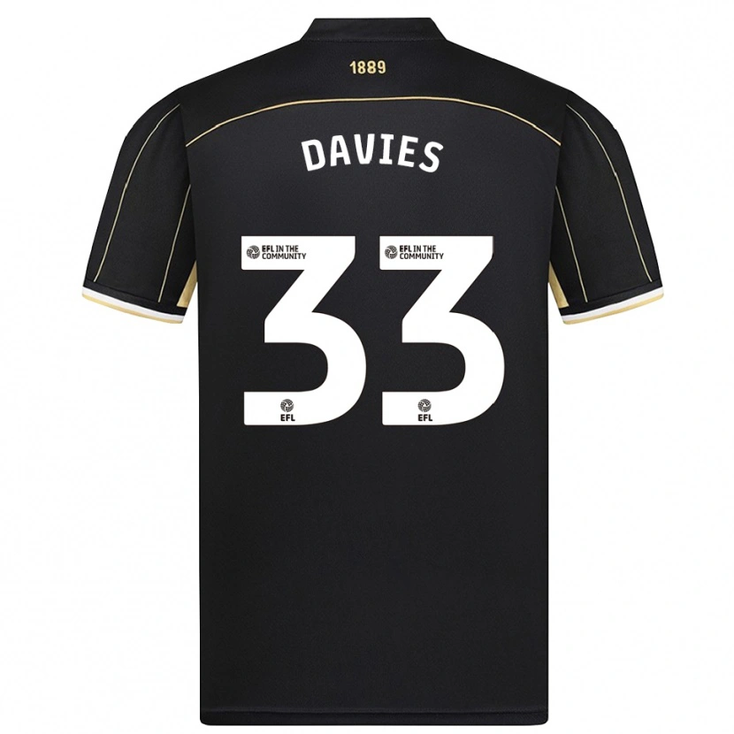 Danxen Mujer Camiseta Bethan Davies #33 Marrón Negro Portero Equipación 2025/26 La Camisa México