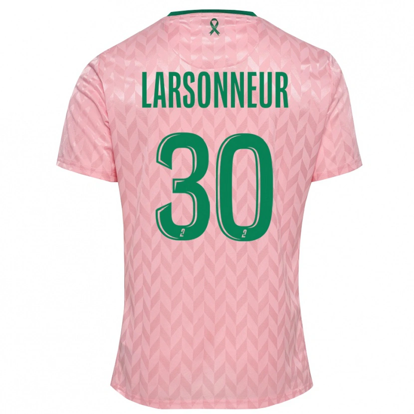 Danxen Mujer Camiseta Gautier Larsonneur #30 Verde Rosa Portero Equipación 2025/26 La Camisa México