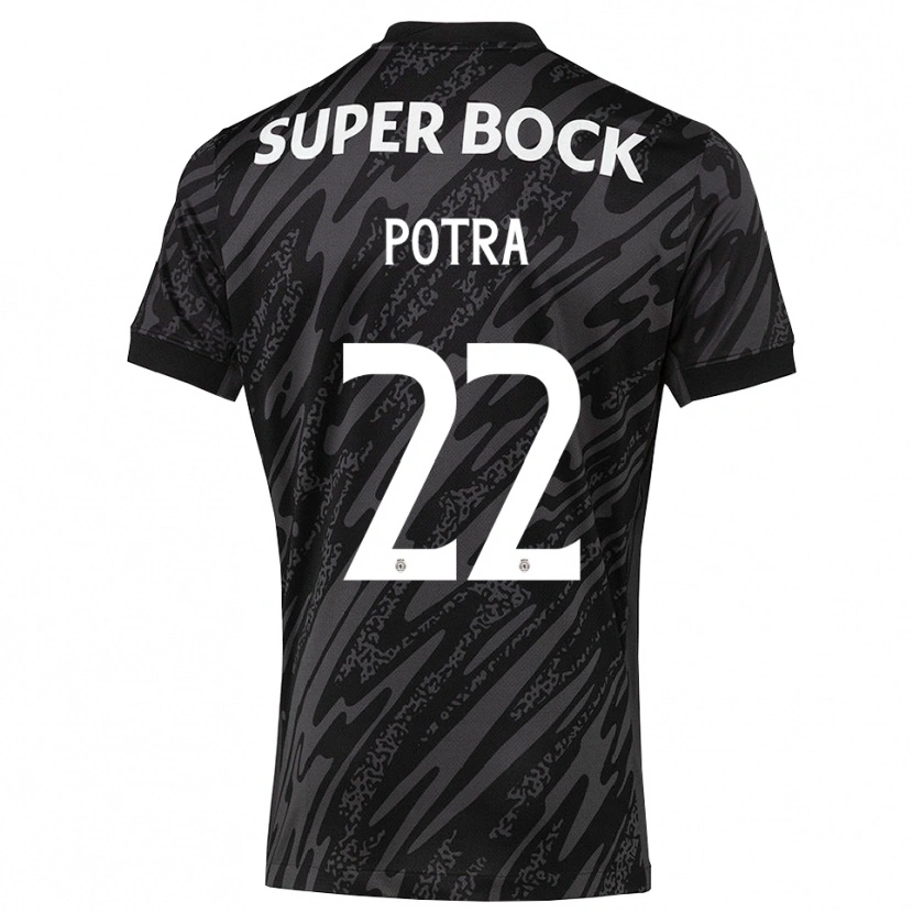 Danxen Mujer Camiseta Catarina Potra #22 Gris Negro Blanco Portero Equipación 2025/26 La Camisa México