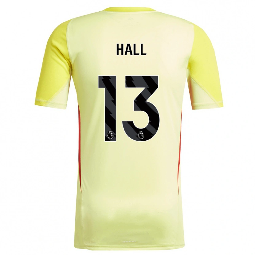 Danxen Mujer Camiseta Bailey Hall #13 Amarillo Rojo Portero Equipación 2025/26 La Camisa México