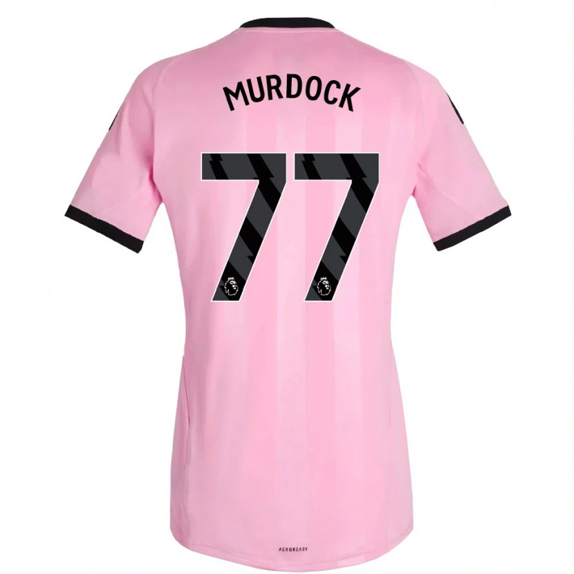 Danxen Mujer Camiseta Will Murdock #77 Rosa Negro Portero Equipación 2025/26 La Camisa México