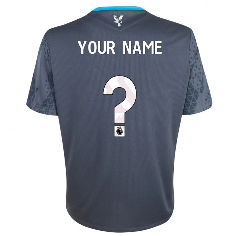 Danxen Mujer Camiseta Crystal Palace FC Gris Oscuro Blanco Portero Equipación 2025/26 La Camisa México