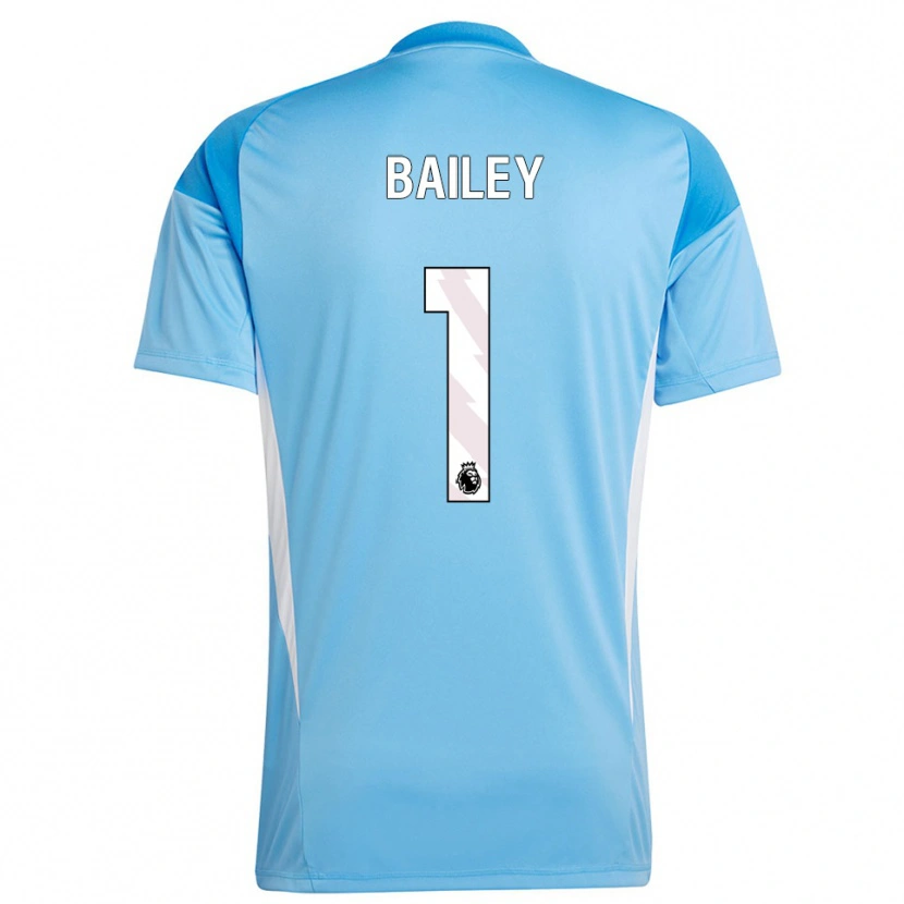 Danxen Mujer Camiseta Joe Bailey #1 Azul Blanco Portero Equipación 2025/26 La Camisa México