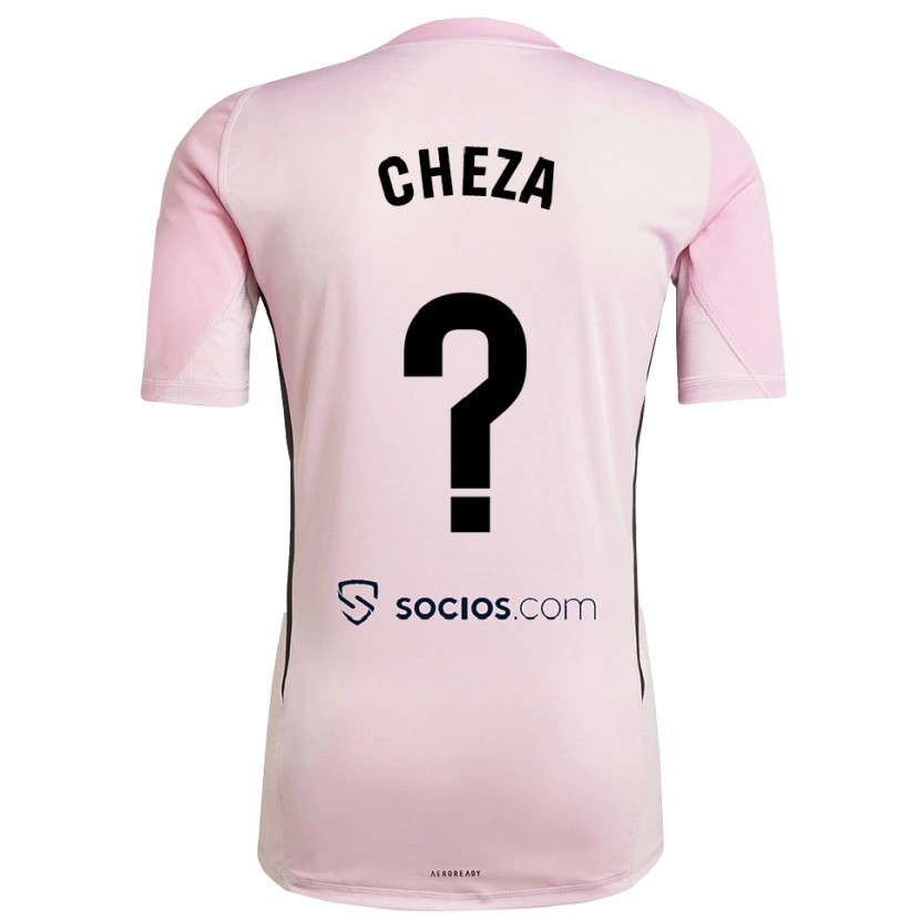 Danxen Mujer Camiseta María Echezarreta #0 Rosa Negro Portero Equipación 2025/26 La Camisa México