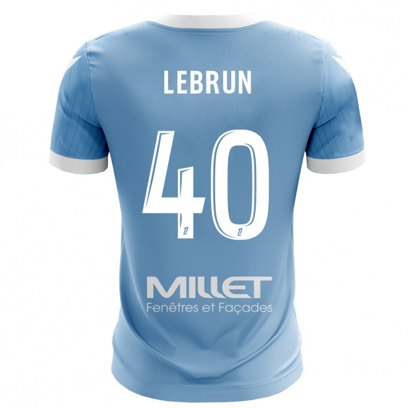 Danxen Mujer Camiseta Lisa Lebrun #40 Azul Cielo Claro Portero Equipación 2025/26 La Camisa México