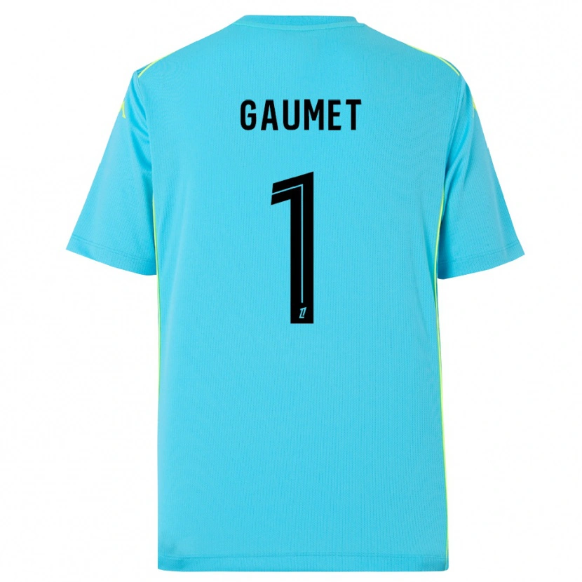Danxen Mujer Camiseta Noa Gaumet #1 Azul Cielo Negro Portero Equipación 2025/26 La Camisa México