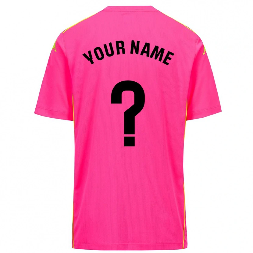 Danxen Mujer Camiseta Real Valladolid Negro Rosa Profundo Portero Equipación 2025/26 La Camisa México