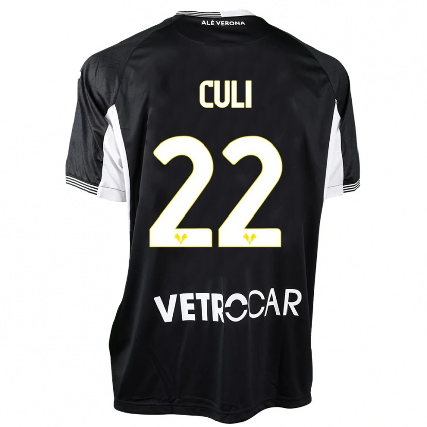 Danxen Mujer Camiseta Daniel Culi #22 Negro Blanco Portero Equipación 2025/26 La Camisa México