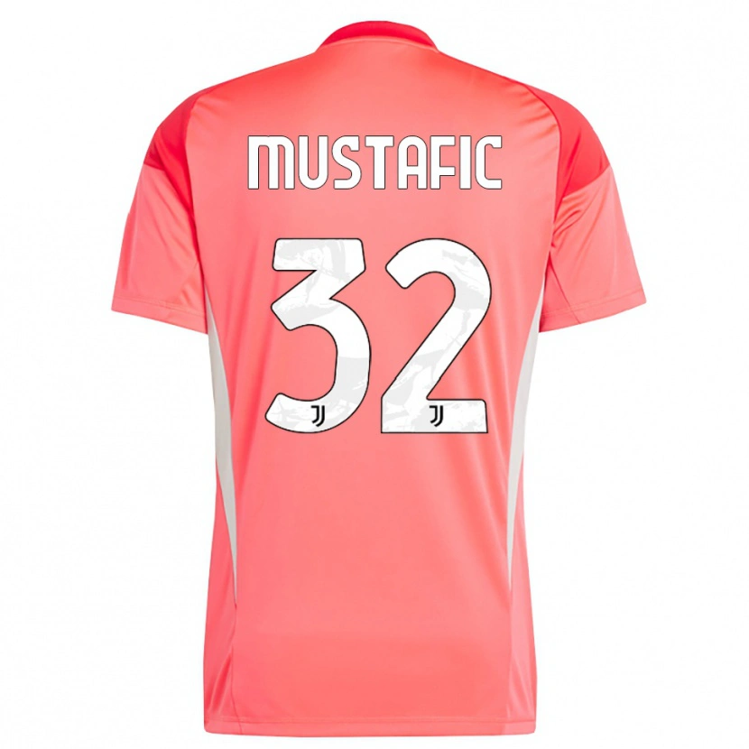Danxen Mujer Camiseta Emma Mustafic #32 Naranja Rojo Portero Equipación 2025/26 La Camisa México