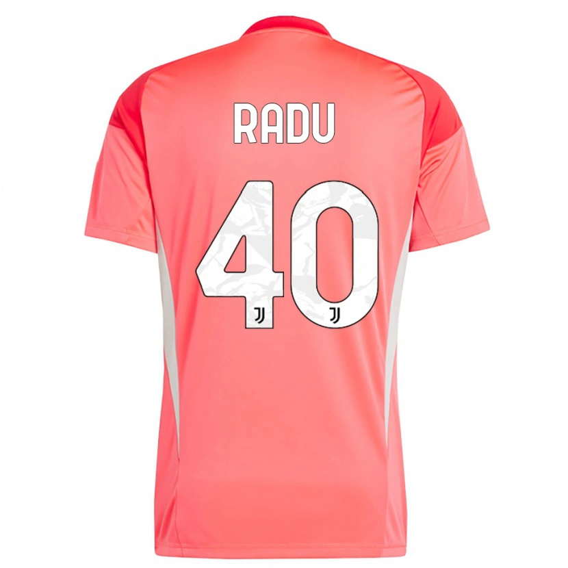 Danxen Mujer Camiseta Riccardo Radu #40 Naranja Rojo Portero Equipación 2025/26 La Camisa México
