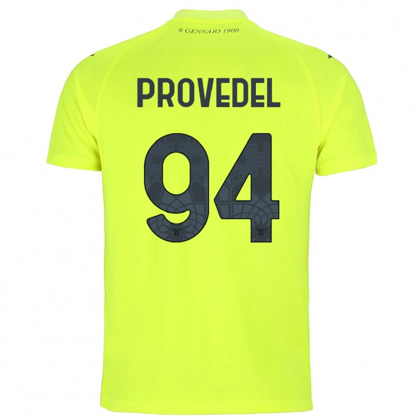 Danxen Mujer Camiseta Ivan Provedel #94 Verde Fluorescente Portero Equipación 2025/26 La Camisa México