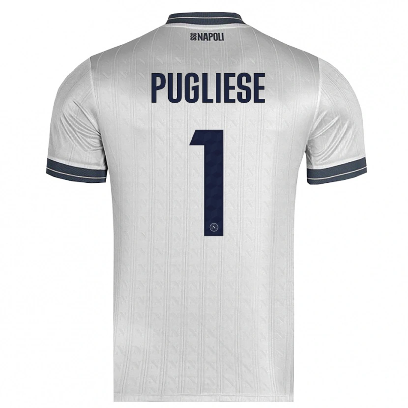 Danxen Mujer Camiseta Claudio Pugliese #1 Gris Claro Portero Equipación 2025/26 La Camisa México
