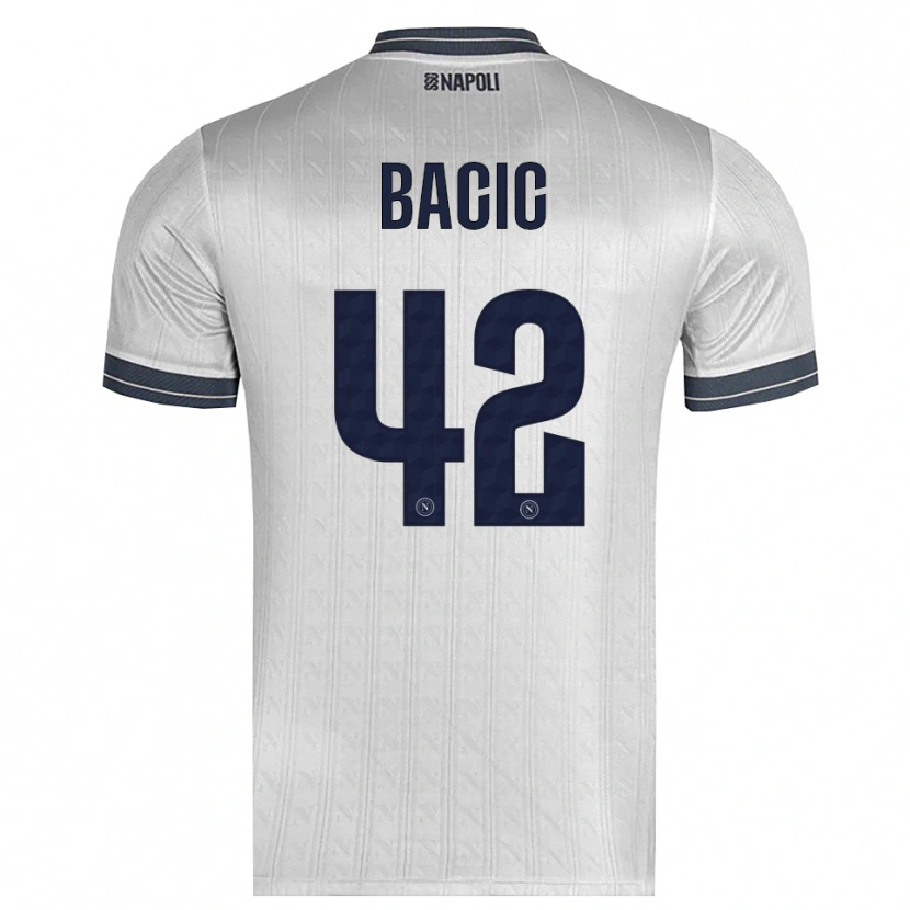Danxen Mujer Camiseta Doris Bačić #42 Gris Claro Portero Equipación 2025/26 La Camisa México