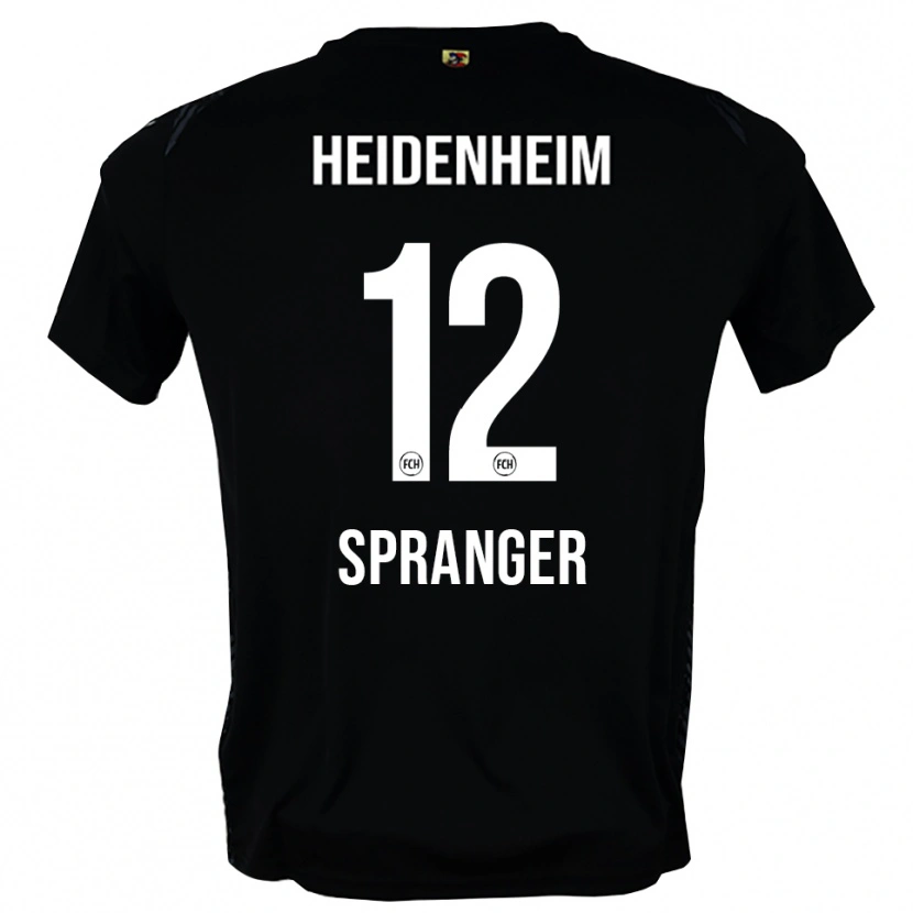 Danxen Mujer Camiseta Luke Spranger #12 Gris Oscuro Negro Portero Equipación 2025/26 La Camisa México