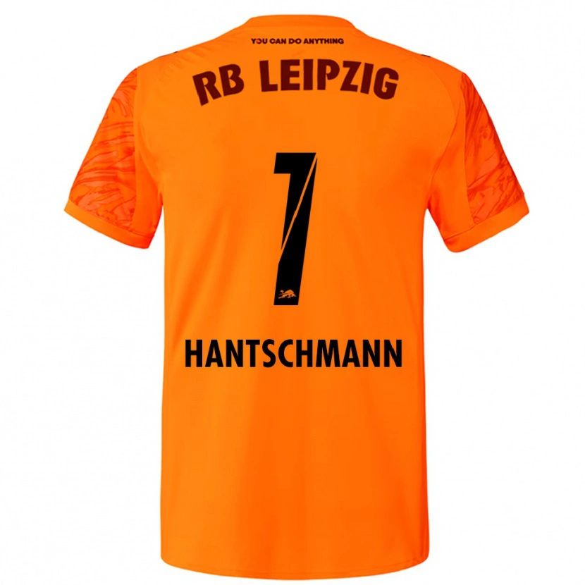 Danxen Mujer Camiseta Franz Hantschmann #1 Naranja Rojo Portero Equipación 2025/26 La Camisa México