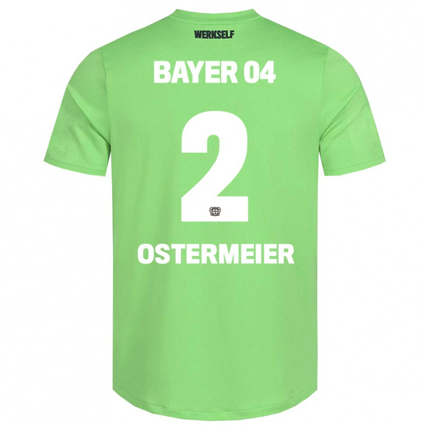 Danxen Mujer Camiseta Selina Ostermeier #2 Verde Claro Blanco Portero Equipación 2025/26 La Camisa México