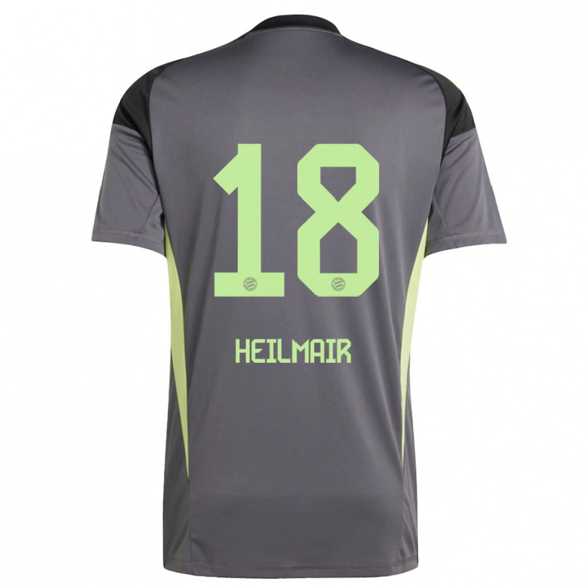 Danxen Mujer Camiseta Hannes Heilmair #18 Amarillo Verde Negro Portero Equipación 2025/26 La Camisa México