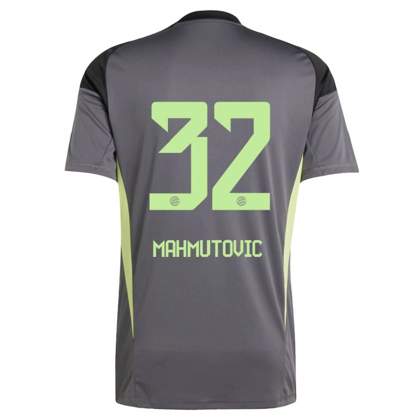 Danxen Mujer Camiseta Ena Mahmutovic #32 Amarillo Verde Negro Portero Equipación 2025/26 La Camisa México