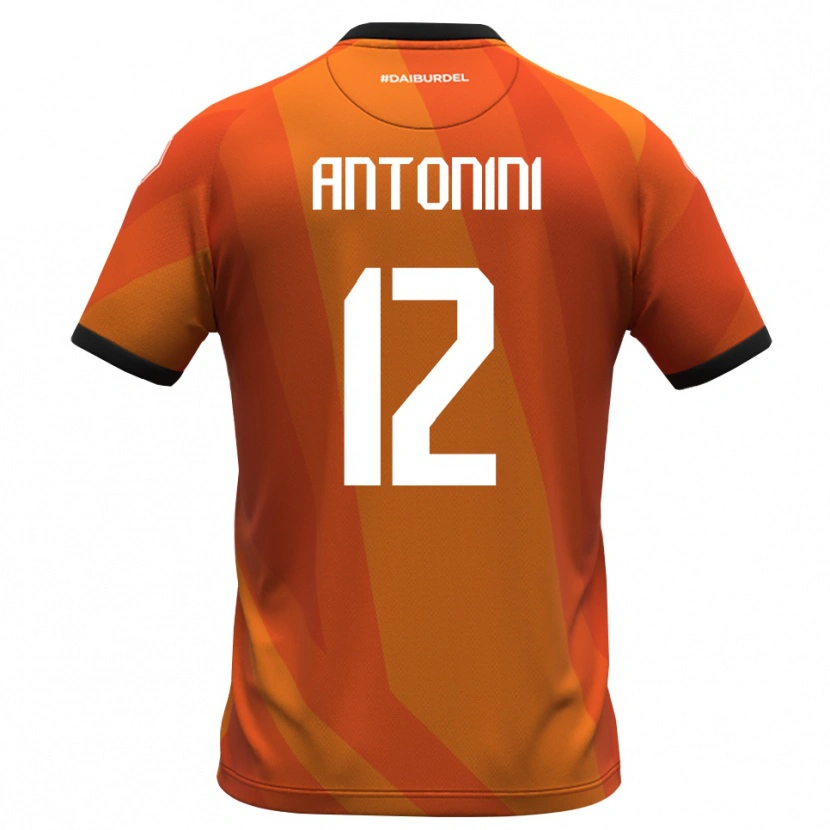 Danxen Mujer Camiseta Francesco Antonini #12 Coral Blanco Negro Portero Equipación 2025/26 La Camisa México