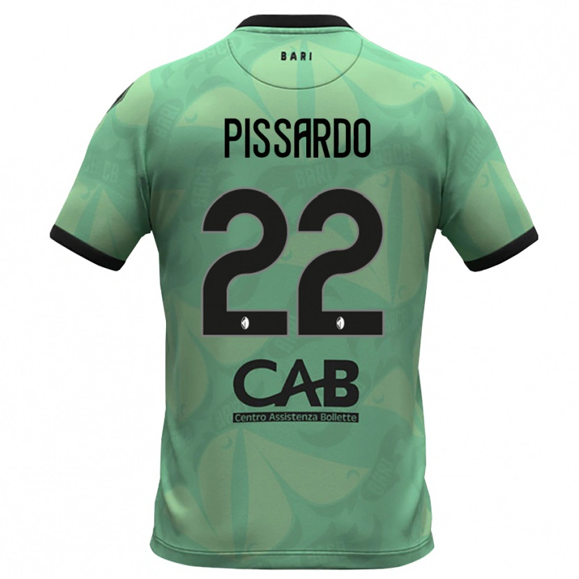 Danxen Mujer Camiseta Marco Pissardo #22 Verde Mar Oscuro Portero Equipación 2025/26 La Camisa México