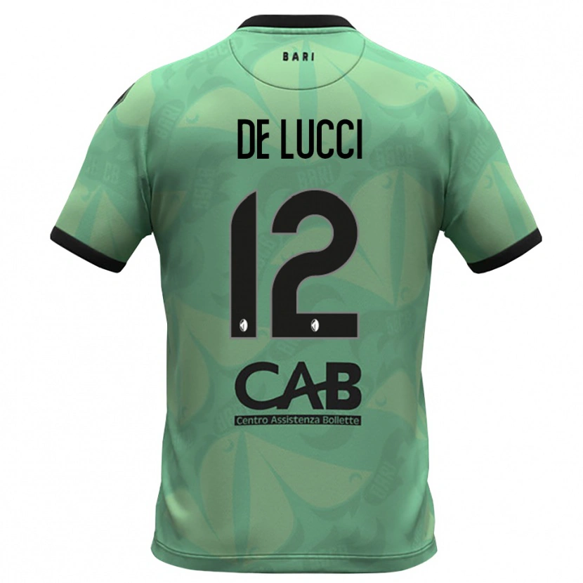 Danxen Mujer Camiseta Paolo De Lucci #12 Verde Mar Oscuro Portero Equipación 2025/26 La Camisa México