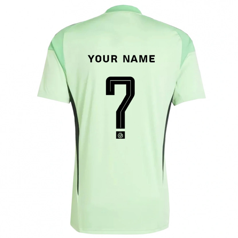 Danxen Mujer Camiseta Maccabi Haifa Verde Claro Negro Portero Equipación 2025/26 La Camisa México