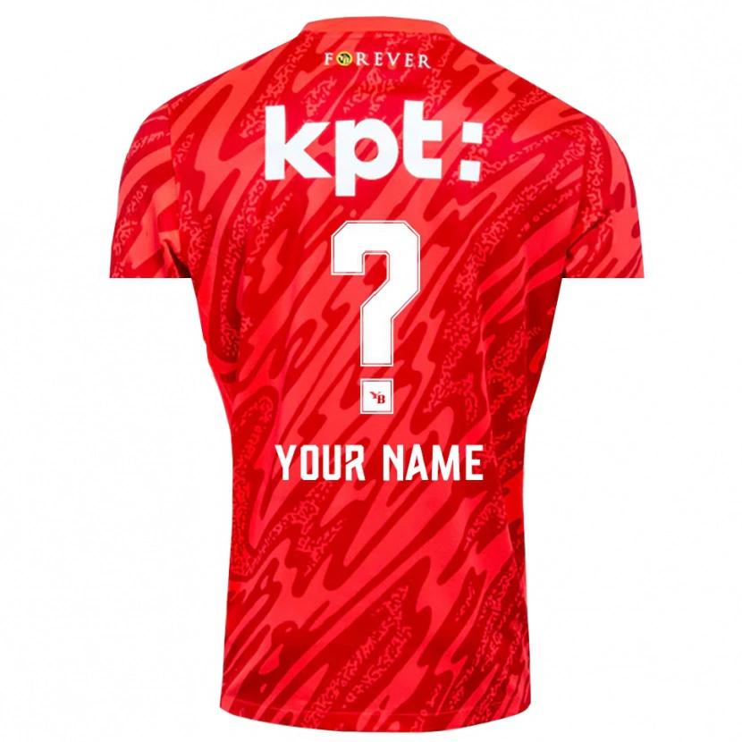 Danxen Mujer Camiseta BSC Young Boys Rojo Blanco Portero Equipación 2025/26 La Camisa México