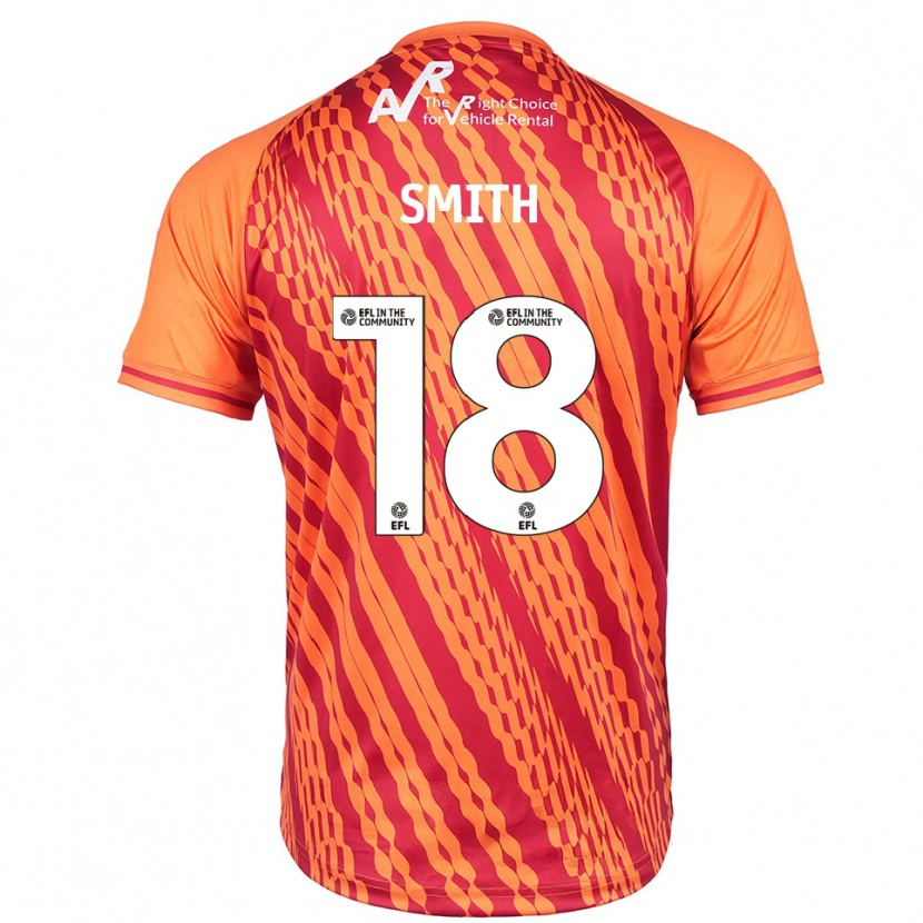 Danxen Mujer Camiseta Katy Smith #18 Naranja Portero Equipación 2025/26 La Camisa México