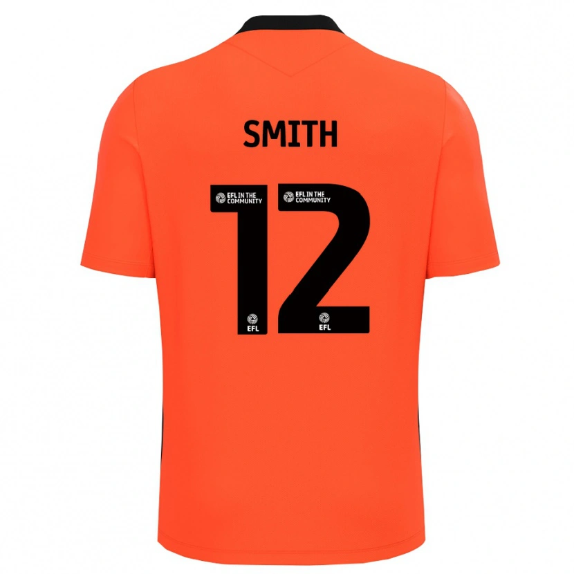 Danxen Mujer Camiseta Tom Smith #12 Negro Rojo Portero Equipación 2025/26 La Camisa México