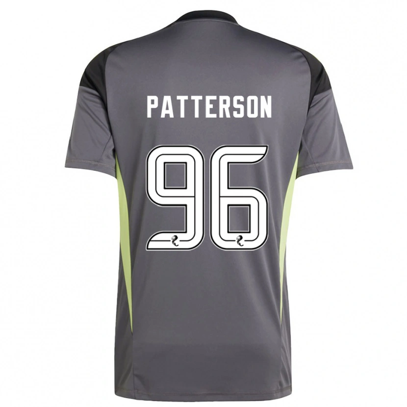 Danxen Mujer Camiseta Cameron Patterson #96 Blanco Gris Portero Equipación 2025/26 La Camisa México