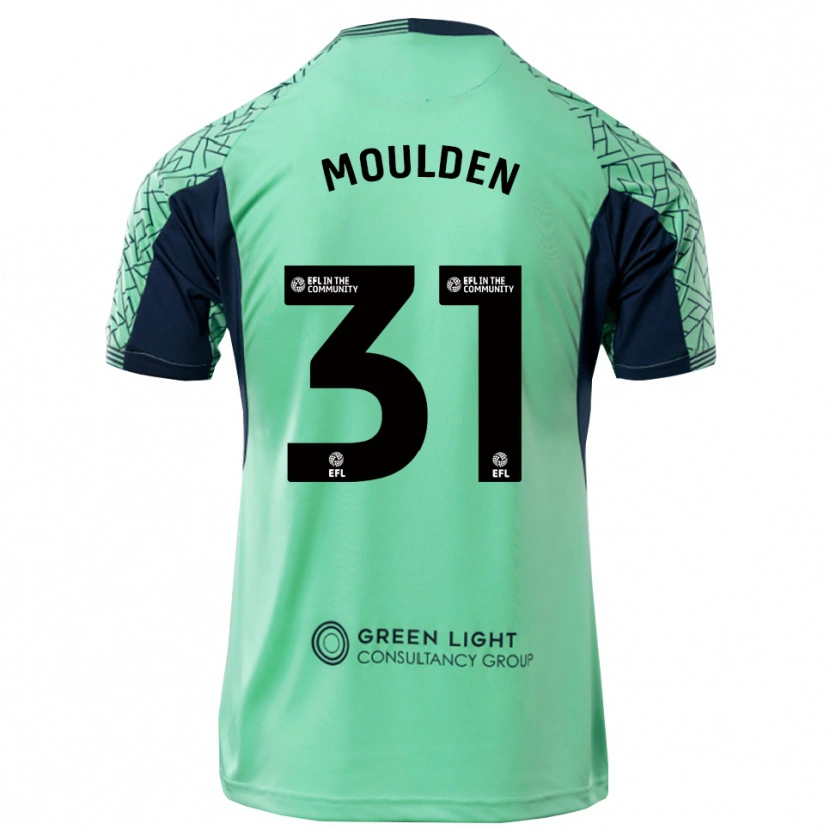 Danxen Mujer Camiseta Louie Moulden #31 Negro Acua Portero Equipación 2025/26 La Camisa México
