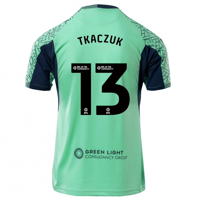 Danxen Mujer Camiseta Nikodem Tkaczuk #13 Negro Acua Portero Equipación 2025/26 La Camisa México