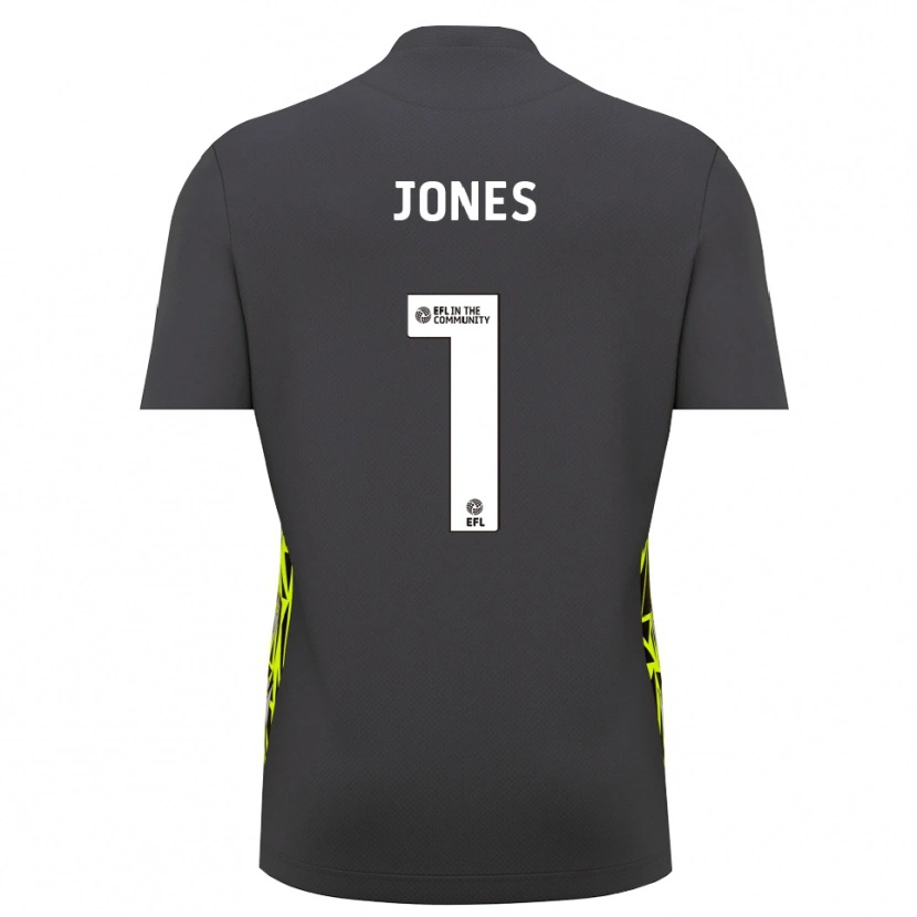 Danxen Mujer Camiseta Elliott Jones #1 Verde Bosque Gris Portero Equipación 2025/26 La Camisa México